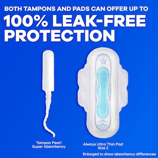 Foto 6 | Foto 6 | Tampones Tampax Pearl Super Plus Absorbency 50 Unidades - Venta Internacional.