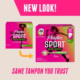 Foto 2 | Foto 2 | Tampones Playtex Sport Odor Shield Superabsorbentes 32 Unidades - Venta Internacional.
