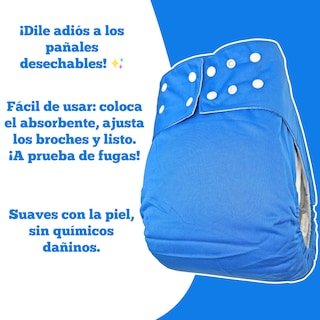 Foto 4 | Foto 4 | Pañal para Adulto Tela Ecológico con Inserto Ecobaby Original