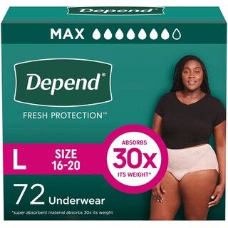 Foto 1 | Foto 1 | Ropa Interior Para Incontinencia En Adultos Depend Fresh Protection Women - Venta Internacional.