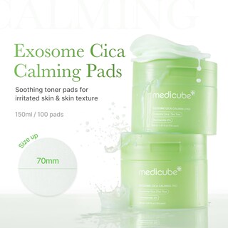 Foto 2 | Foto 2 | Almohadillas De Tóner Medicube Exosome Cica Tea Tree Calming (100 Almohadillas) - Venta Internacional.
