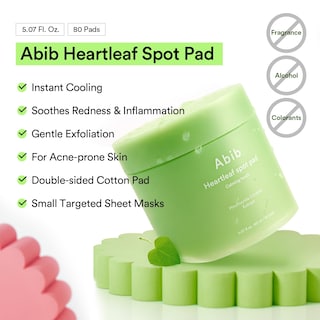 Foto 2 | Foto 2 | Set Duo De Almohadillas De Tóner Abib Heartleaf Spot Pad Calming Touch - Venta Internacional.
