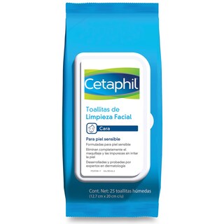 Foto 1 | Foto 1 | Toallitas Limpiadoras Faciales Cetaphil 25 Piezas