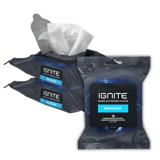 Foto 1 | Foto 1 | Toallitas Húmedas Medline Ignite Para Hombre, Ducha Corporal, 8 X 8 Pulgadas, 10 Unidades, 3 - Venta Internacional.