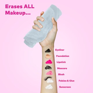 Foto 2 | Foto 2 | Paño Desmaquillante Makeup Eraser Pro, Gris Frío, 1 Unidad - Venta Internacional.