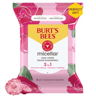 Foto 1 | Foto 1 | Toallitas Faciales Burt's Bees Micelares Con Agua De Rosas, 30 Unidades - Venta Internacional.