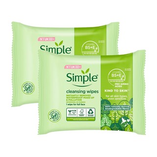 Foto 1 | Foto 1 | Toallitas Limpiadoras Faciales Simple Kind To Skin 25 (paquete De 3) - Venta Internacional.