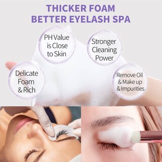 Foto 5 | Foto 5 | Limpiador De Extensiones De Pestañas Lanbena 100 Ml Con Aminoácidos - Venta Internacional.