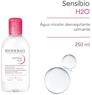 Foto 2 | Foto 2 | Sensibio H2o Bioderma de 250 ml Agua Limpiadora Micelar