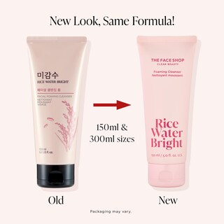 Foto 2 | Foto 2 | Limpiador The Face Shop Rice Water Bright, 300 Ml, Vegano - Venta Internacional.