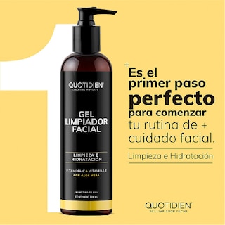 Foto 2 | Foto 2 | Gel Limpiador Quotidien con Vitamina C + Aloe Vera Skin Care Facial 235ml