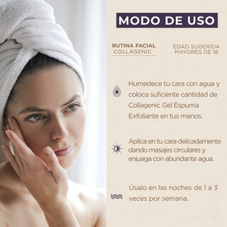 Foto 4 | Foto 4 | Gel Espuma Limpiadora con Ácido Salicílico y Colágeno Collagenic 500 ml