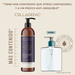Foto 6 | Foto 6 | Gel Espuma Limpiadora con Ácido Salicílico y Colágeno Collagenic 500 ml
