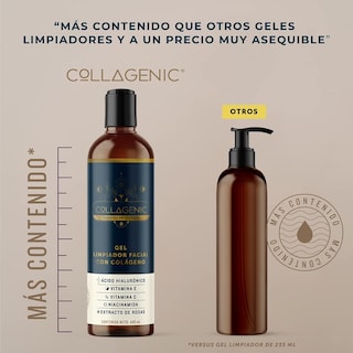 Foto 2 | Foto 2 | Gel Limpiador Facial con Colágeno Collagenic 480 ml