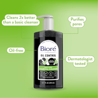 Foto 7 | Foto 7 | Limpiador Facial Bioré Charcoal con Carbón Natural para Piel Grasa 200 ml 3 Piezas - Venta Internacional