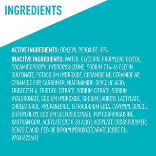 Foto 7 | Foto 7 | Crema Espumosa Para El Acné Cerave Con Peróxido De Benzoilo Al 10%, 150 Ml - Venta Internacional.