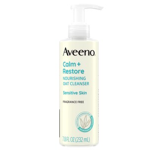 Foto 1 | Foto 1 | Limpiador Facial Aveeno Calm + Restore De Avena Nutritiva 230 Ml - Venta Internacional.