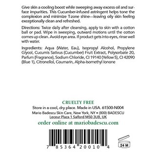 Foto 2 | Foto 2 | Loción Limpiadora De Pepino Mario Badescu, Tónico Facial, 480 Ml - Venta Internacional.