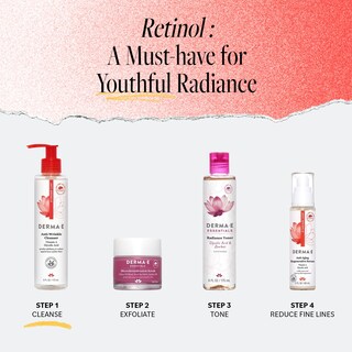Foto 5 | Foto 5 | Limpiador Derma E Antiarrugas Con Ácido Glicólico Y Vitamina A 180 Ml - Venta Internacional.