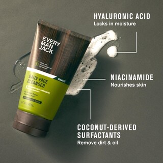 Foto 2 | Foto 2 | Set de Cuidado Facial y Loción Every Man Jack Daily Face Wash Paquete de 2 Piezas - Venta Internacional
