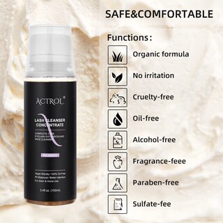 Foto 4 | Foto 4 | Limpiador De Pestañas Concentrado Actrol Ice Cream 100 Ml - Venta Internacional.