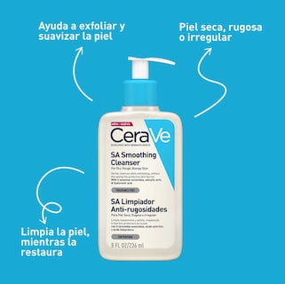 Foto 2 | Foto 2 | Cerave Sa Limpiador Anti-rugosidades Exfoliante Con Ácido Salicílico Y Ceramidas Para Piel Seca O Áspera 236ml