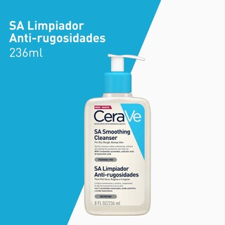 Foto 3 | Foto 3 | Cerave Sa Limpiador Anti-rugosidades Exfoliante Con Ácido Salicílico Y Ceramidas Para Piel Seca O Áspera 236ml