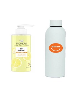 Foto 1 | Foto 1 | Pond's Limpiador Facial Vs Manchas Vitamina C + Termo De Agua De Regalo Güish
