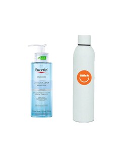 Foto 1 | Foto 1 | Gel Limpiador Facial Dermatoclean Piel Normal A Mixta + Termo De Agua De Regalo Güish