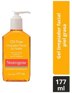 Foto 4 | Foto 4 | Gel Limpiador Facial Neutrogena Oilfree Ácido Salicíl + Termo De Agua De Regalo Güish