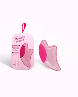 Foto 1 | Foto 1 | Borrador De Maquillaje 2 En 1 Gua Sha Tool Puff Eraser, Estropajo De Silicona - Venta Internacional.