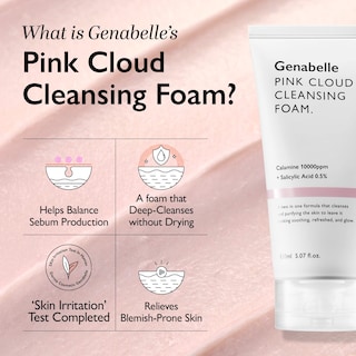 Foto 4 | Foto 4 | Espuma Limpiadora Genabelle Pink Cloud Con Ácido Salicílico 150 Ml - Venta Internacional.