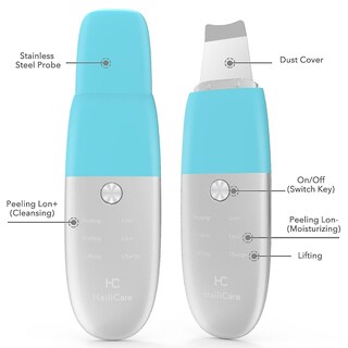 Foto 2 | Foto 2 | Limpiadores Faciales Espátula Facial Vibratoria Eliminador De Puntos Negros - Venta Internacional.