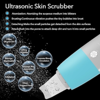 Foto 3 | Foto 3 | Limpiadores Faciales Espátula Facial Vibratoria Eliminador De Puntos Negros - Venta Internacional.