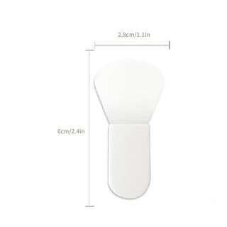Foto 3 | Foto 3 | Brocha De Maquillaje Huoguo Máscara De Barro Con Mango Corto Silicona - Venta Internacional.