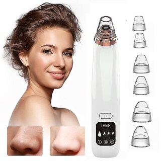 Foto 2 | Foto 2 | Limpiador Facial Con Compresas Calientes Eliminador De Puntos Negros Vacuum Pore C - Venta Internacional.