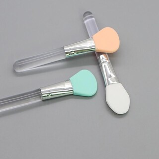 Foto 4 | Foto 4 | Cepillo De Silicona Para Mascarillas Faciales Huoguo Mini Punta Blanda Y Mango Largo - Venta Internacional.