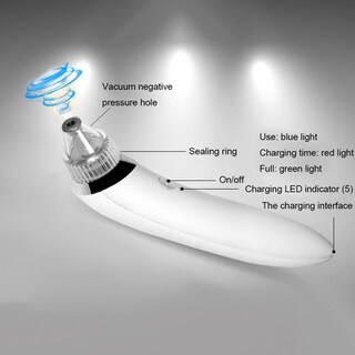 Foto 5 | Foto 5 | Limpiador De Poros Beauty Device Blackhead Versión En Inglés Blanco - Venta Internacional.