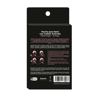 Foto 2 | Foto 2 | Pack 8 Cajas Parche Para Nariz Yaab Beauty Con Carbón Activado Para Mujer 6 Pzas C/u