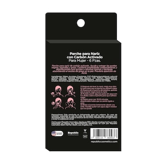 Foto 2 | Foto 2 | Pack 4 Cajas Parche Para Nariz Yaab Beauty Con Carbón Activado Para Mujer 6 Pzas C/u
