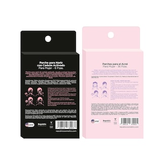 Foto 2 | Foto 2 | Set Anti Acné Mujer Yaab Beauty Con 36 Pzs Pimple Patch + 24 Pzas Parche Nariz Carbón Activado