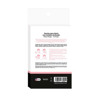 Foto 2 | Foto 2 | Pack 4 Cajas Parche Para Nariz Republic Cosmetics Con Carbón Activado Para Mujer 6 Pzas C/u