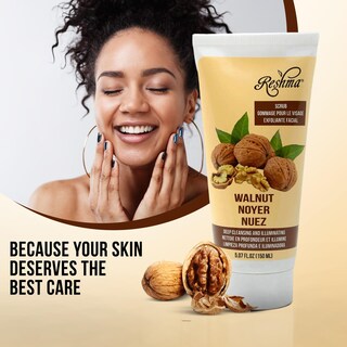 Foto 3 | Foto 3 | Scrub Reshma Beauty Walnut De Doble Acción Para Rostro Y Cuerpo X6 - Venta Internacional.