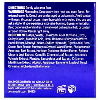 Foto 2 | Foto 2 | Almohadillas Para El Tratamiento Del Acné Zo Skin Health Oil Control Con 2% De Ácido Salicílico - Venta Internacional.