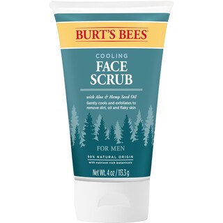 Foto 1 | Foto 1 | Exfoliante Facial Burt's Bees Cooling Con Aloe Y Cáñamo Para Hombre, 120 Ml - Venta Internacional.