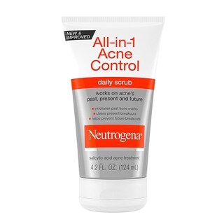 Foto 1 | Foto 1 | Exfoliante Facial Neutrogena All-in-1 Acne Control con Ácido Salicílico 124 ml - Venta Internacional