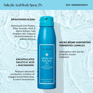 Foto 5 | Foto 5 | Spray Corporal Naturium Salicylic Acid 2% Con Niacinamida 120 Ml - Venta Internacional.