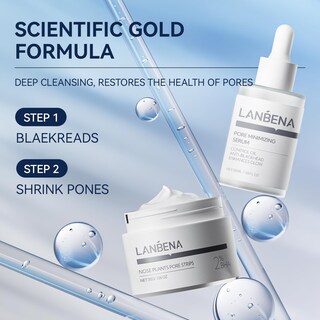 Foto 3 | Foto 3 | Set Eliminador De Puntos Negros Lanbena Pore Strips 30 G+sérum 30 Ml - Venta Internacional.