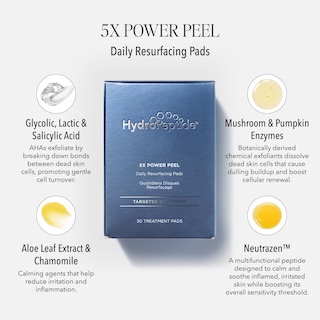 Foto 3 | Foto 3 | Almohadillas De Rejuvenecimiento Hydropeptide 5x Power Peel 120 Ml - Venta Internacional.