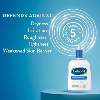 Foto 2 | Foto 2 | Limpiador Facial Diario Face Wash Cetaphil, 591 Ml, Para Personas Sensibles - Venta Internacional.